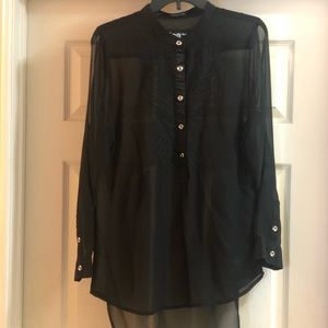 Roar slit sleeve blouse